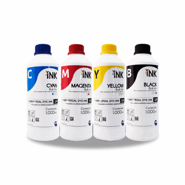 TINTA UNIV. MAGENTA U4 (EP-HP-BROTHER-CANON) LITRO - Imagen 2
